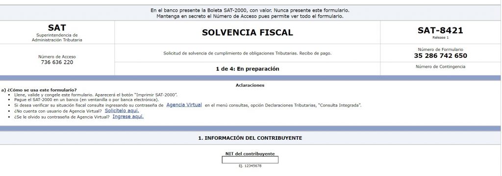 solvencia fiscal